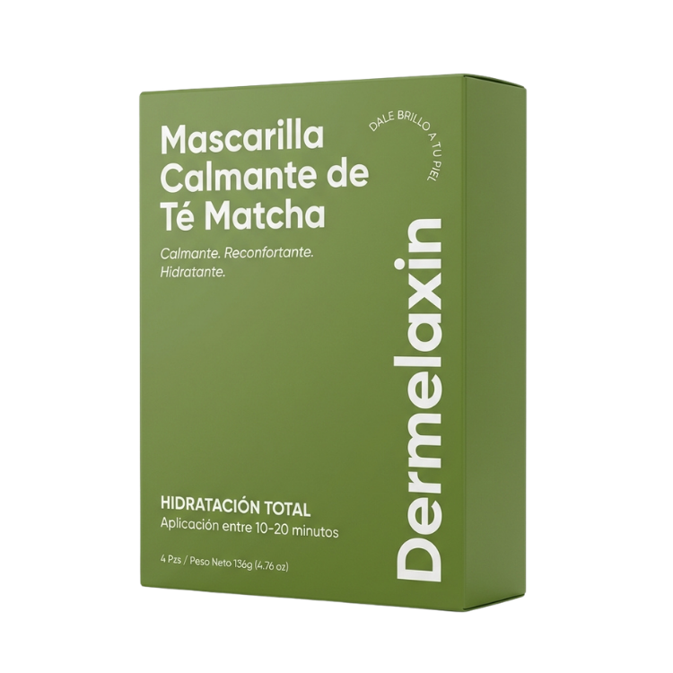 Mascarilla Calmante -Té Matcha